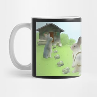 Osterhase auf Tour Mug